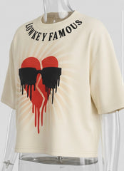 Lowkey Famous Sail/Cream T-Shirt (Copy)