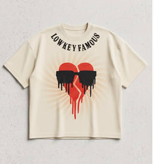 Lowkey Famous Sail/Cream T-Shirt (Copy)