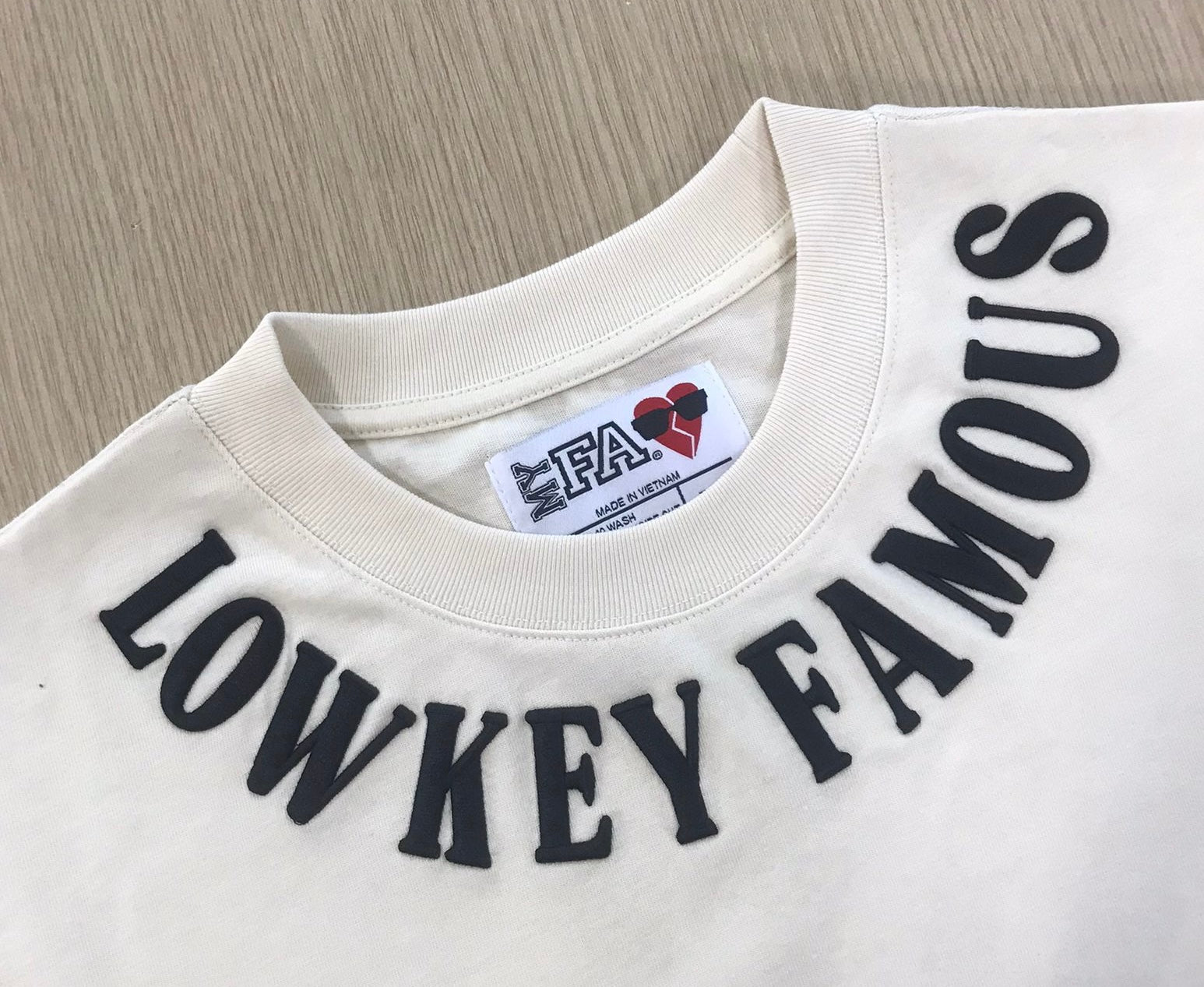 Lowkey Famous Sail/Cream T-Shirt (Copy)