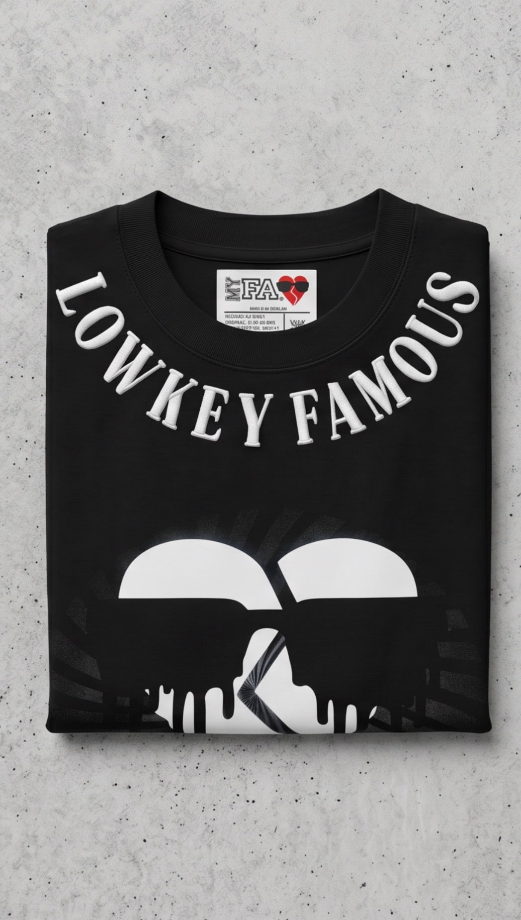 Lowkey Famous Black T-Shirt