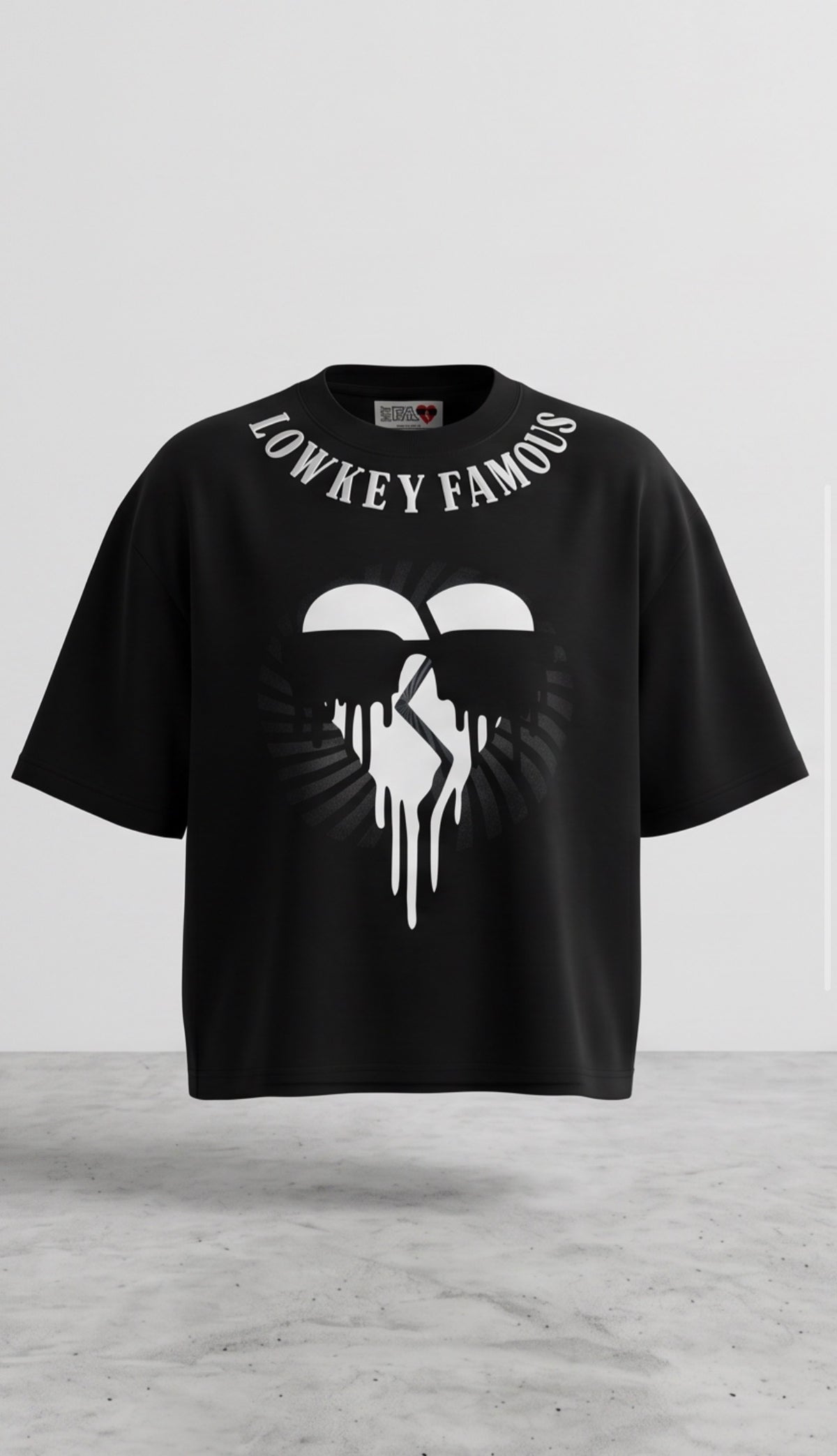 Lowkey Famous Black T-Shirt