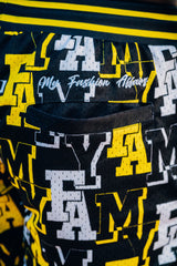 Black/Yellow MYFA Daddy Dukes with Yellow Logo (UNISEX)