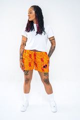 Orange MYFA Daddy Dukes with Red Logo (UNISEX)