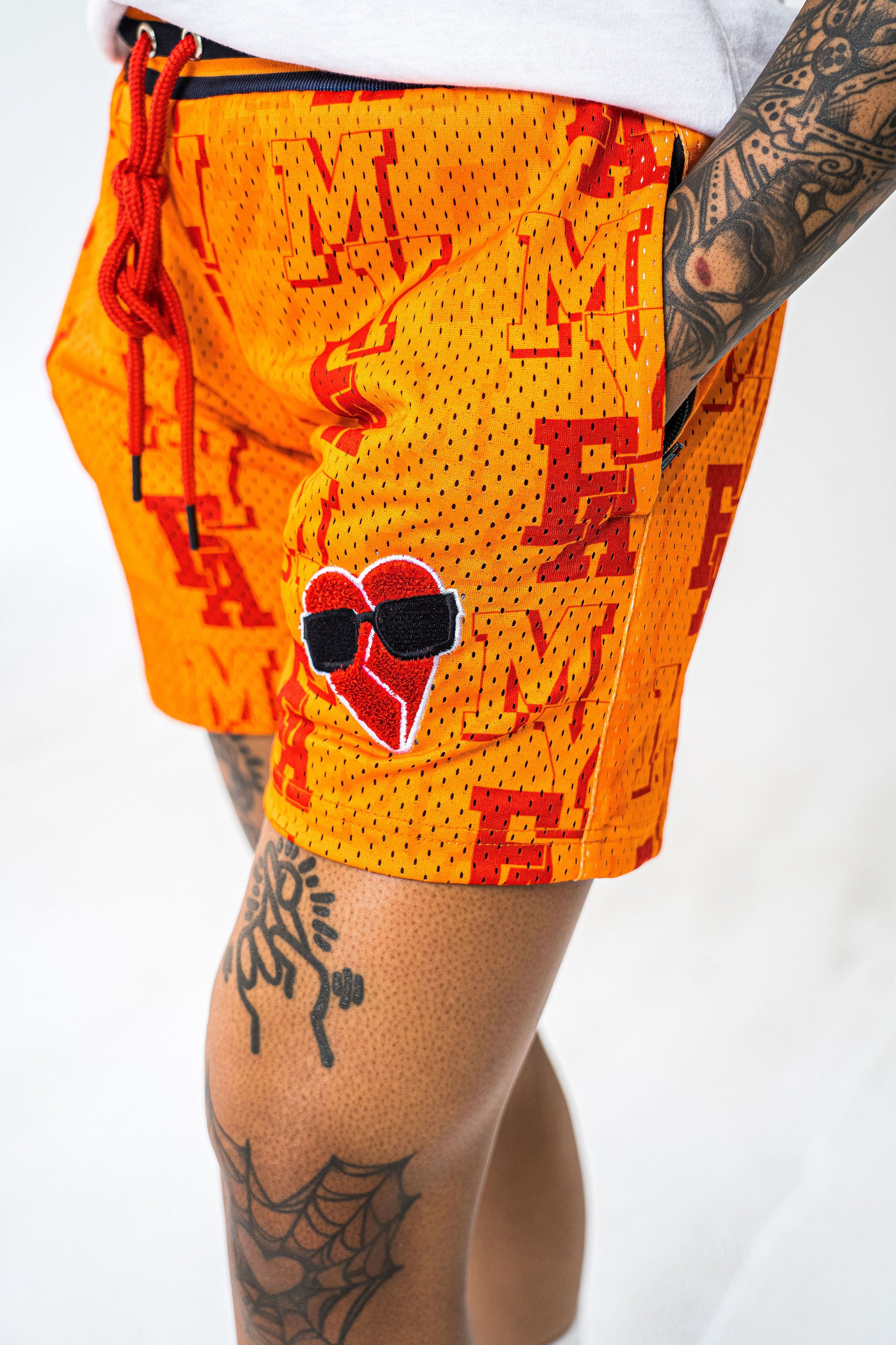 Orange MYFA Daddy Dukes with Red Logo (UNISEX)